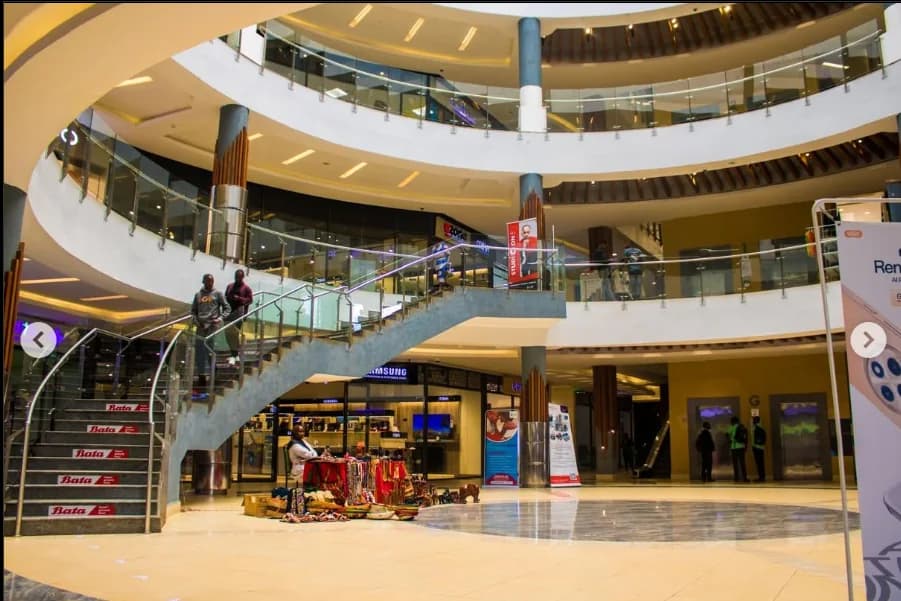 Greenwood Mall interior atrium